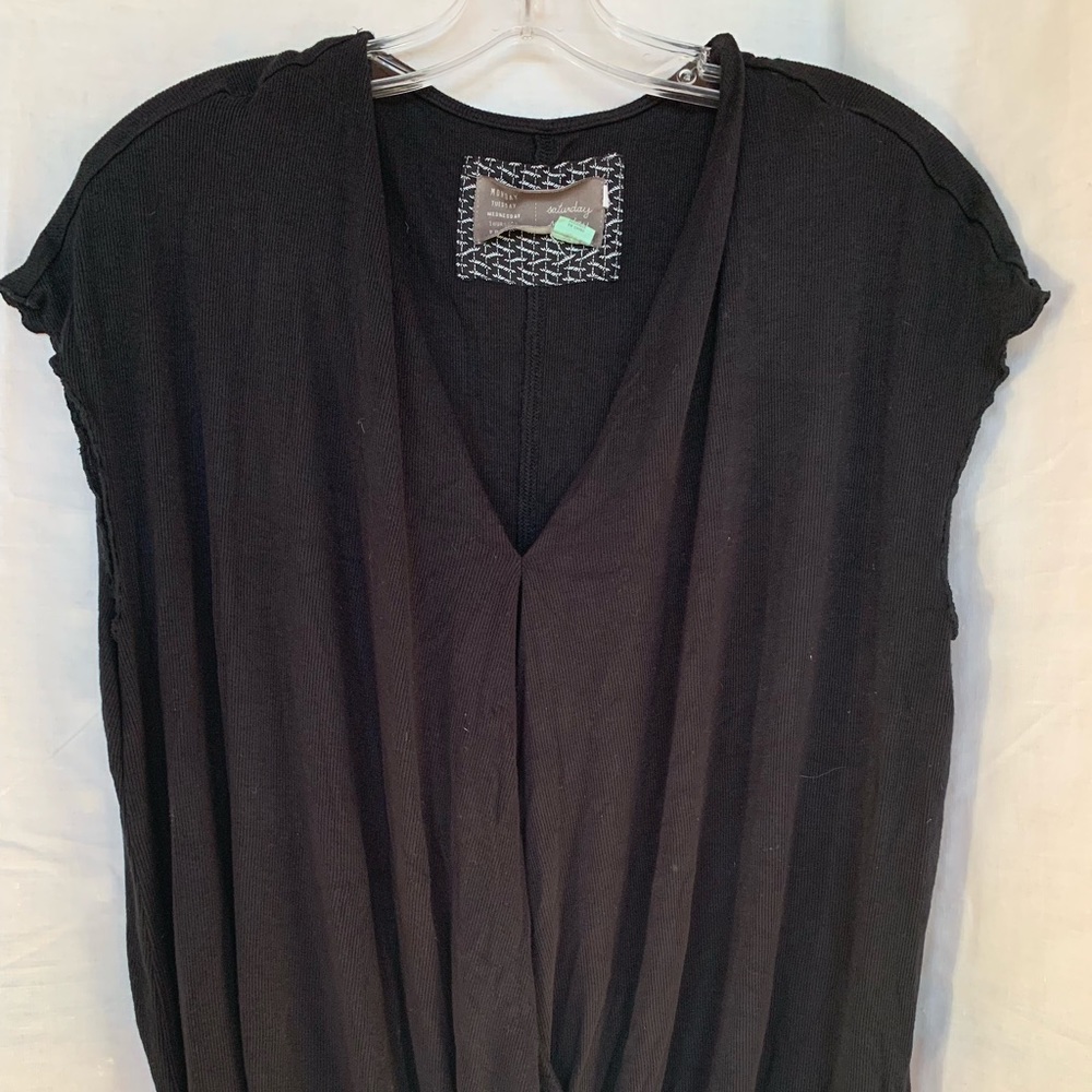 Anthropologie Saturday Sunday Surplice Wrap Top= L